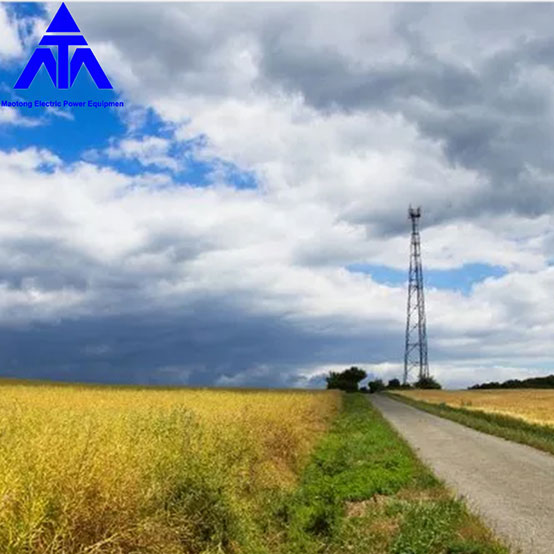 Tubería de acero de torre de telecomunicaciones de alta densidad 4G 5G