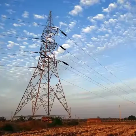 Estructura de acero de torre de acero angular